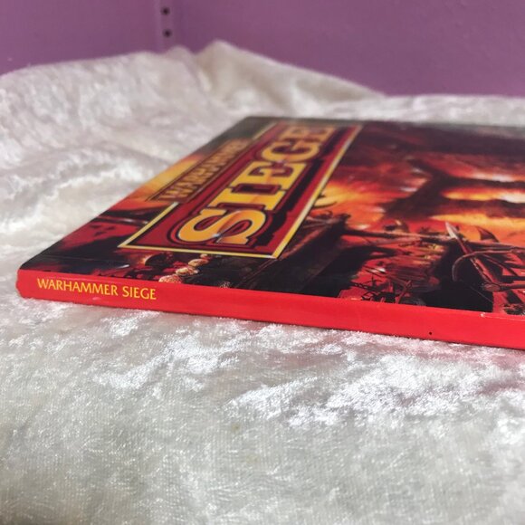 Vintage Warhammer Siege Supplement Rulebook Games Workshop 1998 Rare Retro Book - Picture 5 of 12